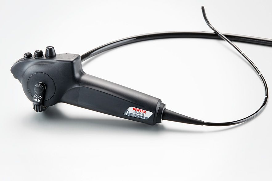 Detailed view of endoscopic handle VNL11-J10